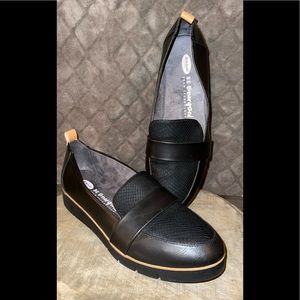 Dr Scholl’s Slip on Loafers “Webster” Black/Sz 9 Women’s Shoe